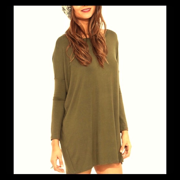 🆕 Green Long Sleeve Casual Dress 🆕