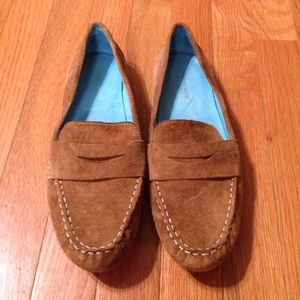 Sole Sensibility brown suede loafers