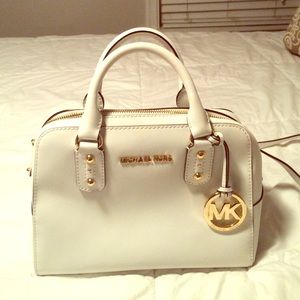 White Michael Kors Purse