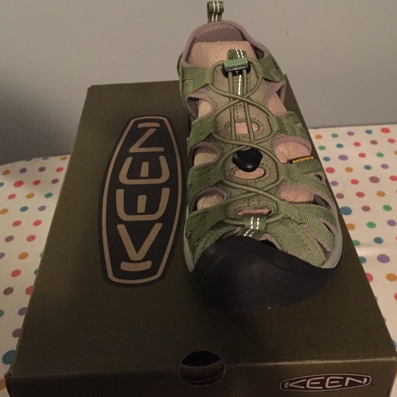 Olive Green KEEN Whisper Sandals