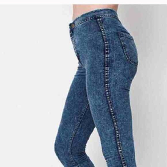 Acid wash easy Jean⭕️sold bundle w/dress⭕️⭕️⭕️⭕️⭕️