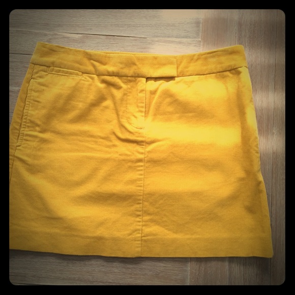 Corduroy Mini Skirt