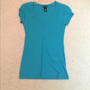 Two Wet Seal V-Neck shirts