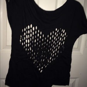 flowy heat punch out tee