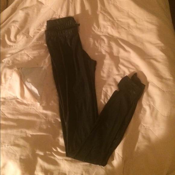 Leather BeBe Leggings