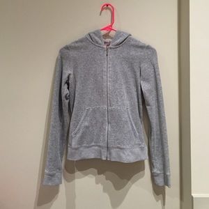 Gray Juicy Couture velour jacket