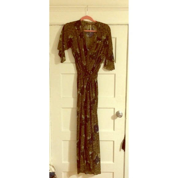 Free People Palazzo Leg Floral Jumper