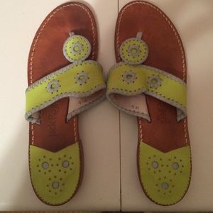 Gently worn jack Rodger sandals