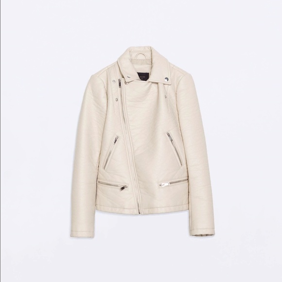 Zara Jackets & Blazers - Zara Faux Leather Jacket