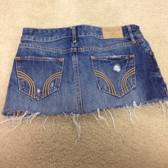 Jean Mini Skirt - Picture 2 of 2