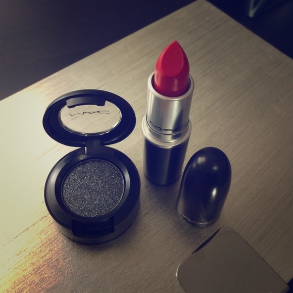 MAC Prim and Proper and 5-Alarm lipstick