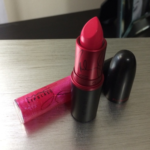 MAC Viva Glam Miley Lipstick and Gloss