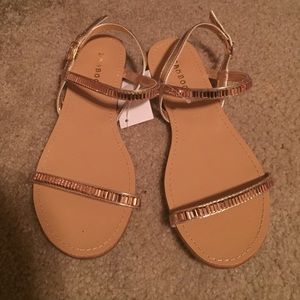 Gold Sandals