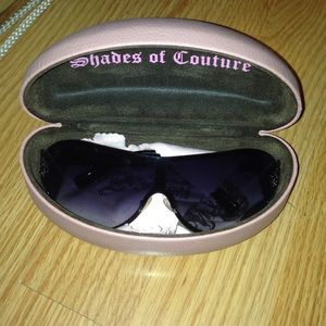 Juicy Couture sunglasses with case