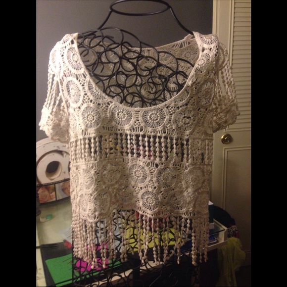 "Lace" crochet top. ✨