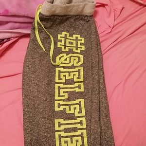 #SELFIE long sweat pants