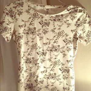 Floral tee