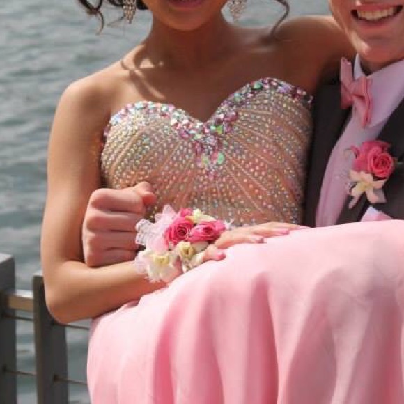 BRAND NEW SHERRI HILL PROM DRESS SIZE 00/0 - Picture 3 of 4