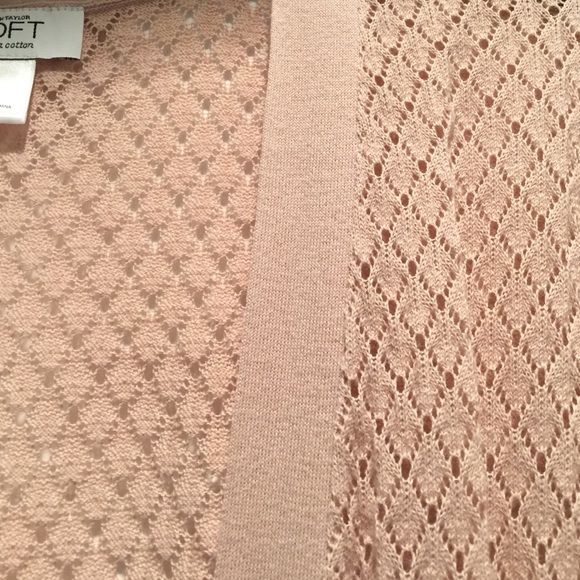 Cute LOFT summer cardigan - Picture 3 of 3