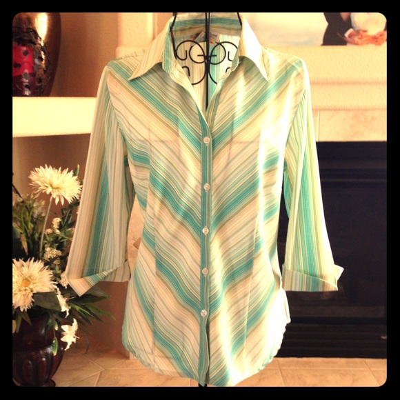 Tops - Different stripes blouse