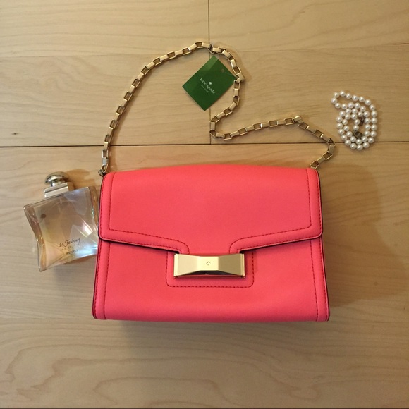 🌿13.HP🌿 Kate Spade Coral Bag (NWT) - Picture 4 of 4