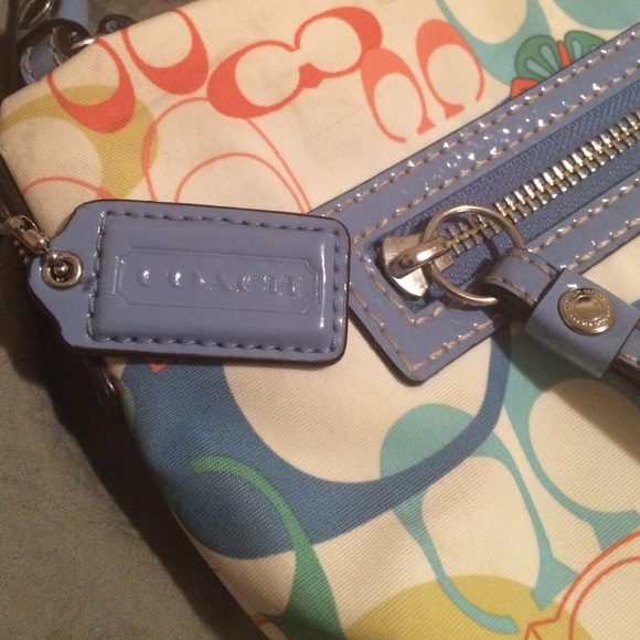 Coach signature optic butterfly handbag - Picture 2 of 3