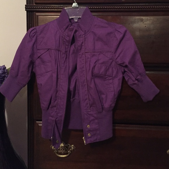 Purple jacket
