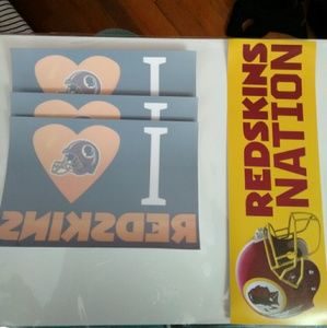 3 Window decals + 1 bumper sticker