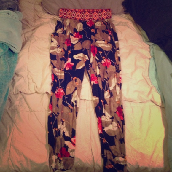 Floral Joggers