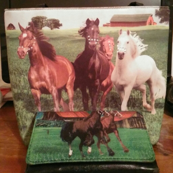 Adorable horse purse
