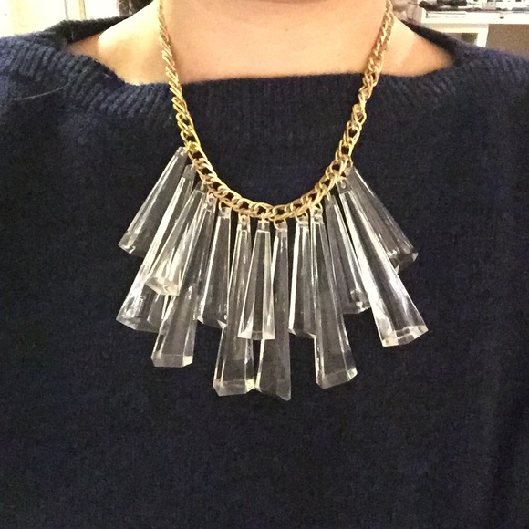 ModCloth Jewelry - Modcloth Crystal Chandelier Necklace