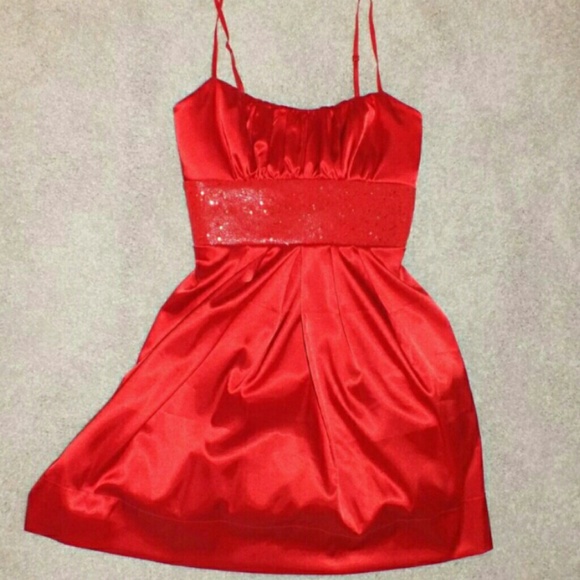 Red dress