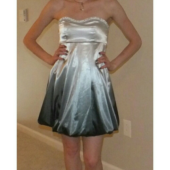 Silver ombre dress