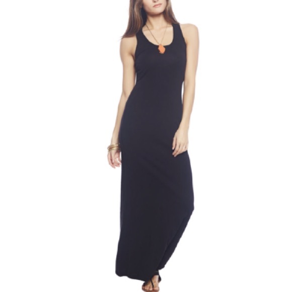 Long black dress