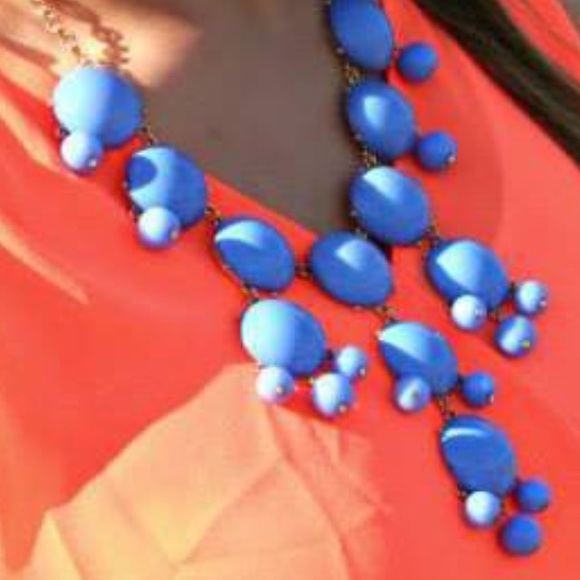 Blue Bubble Necklace