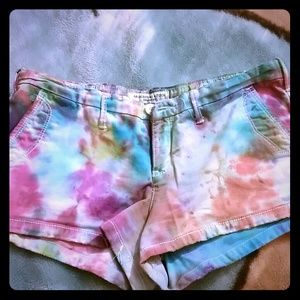 Abercrombie & Fitch tye dye shorts