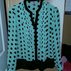 Worthington long sleve blouse