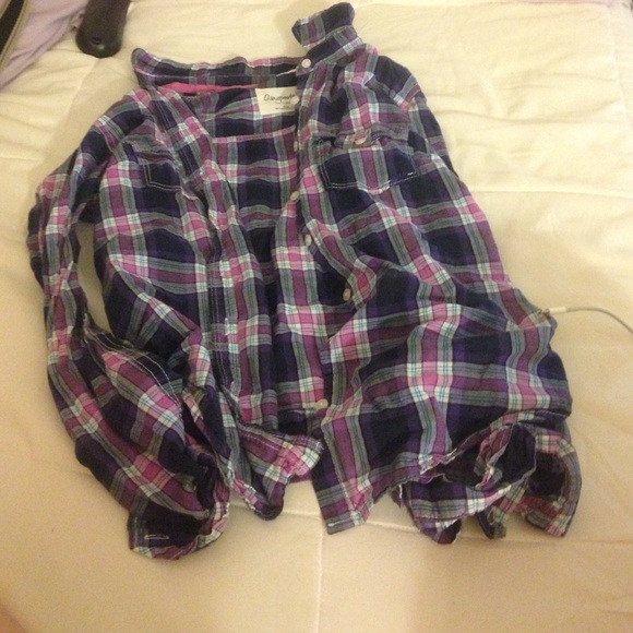 Plaid Aeropostale shirt