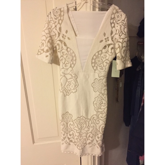 A.L.C White Lace Dress