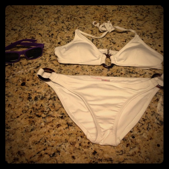 White w/ Tortous accent bikini!