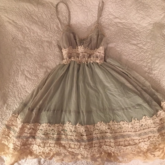 Sweet mint and creme Lolita dress