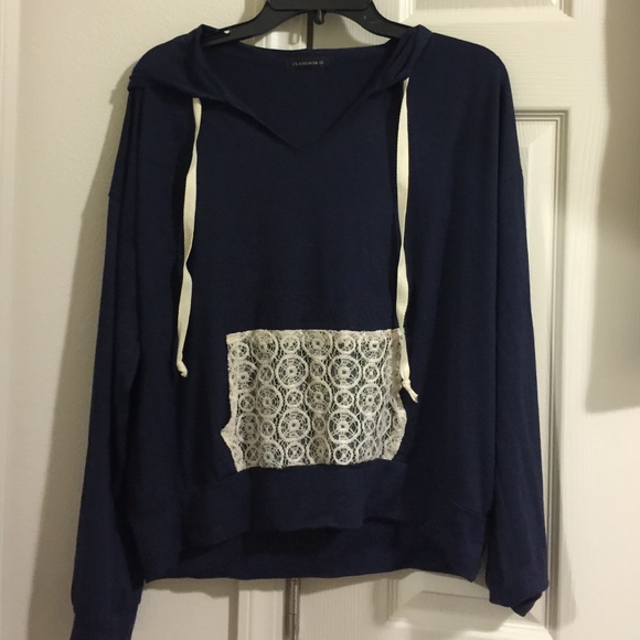 Navy blue sweater