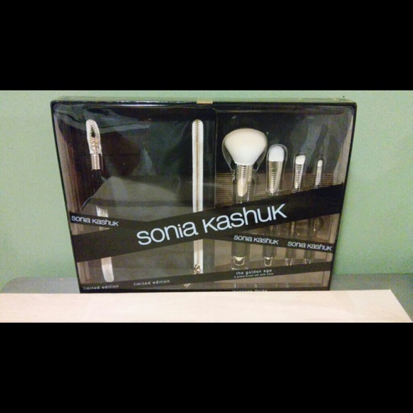 Sonia Kashuk The Golden Age 4 piece brush set - Picture 1 of 2