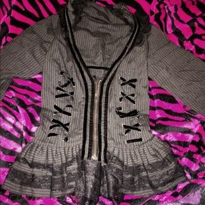 Gothic Lacey Corset jacket