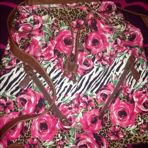 Girly backpack - Picture 2 of 3