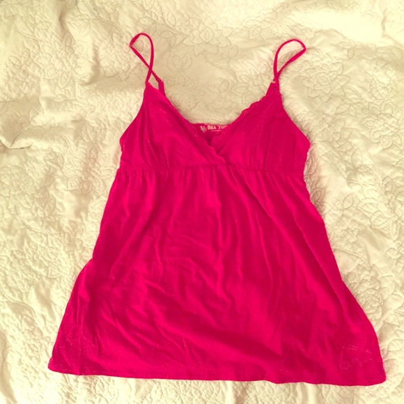 💗Fuchsia Victoria secret bra top baby doll💗