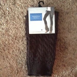 Chocolate Leg Warmers NWT