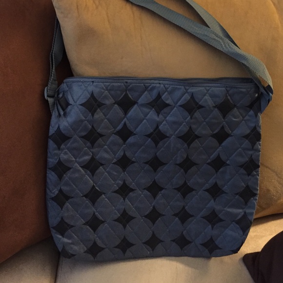 NWOT Gray patterned tote bag