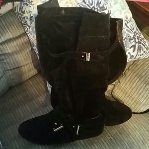 Mid calf boots