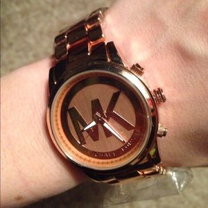 MK Women's Rose Gold Watch